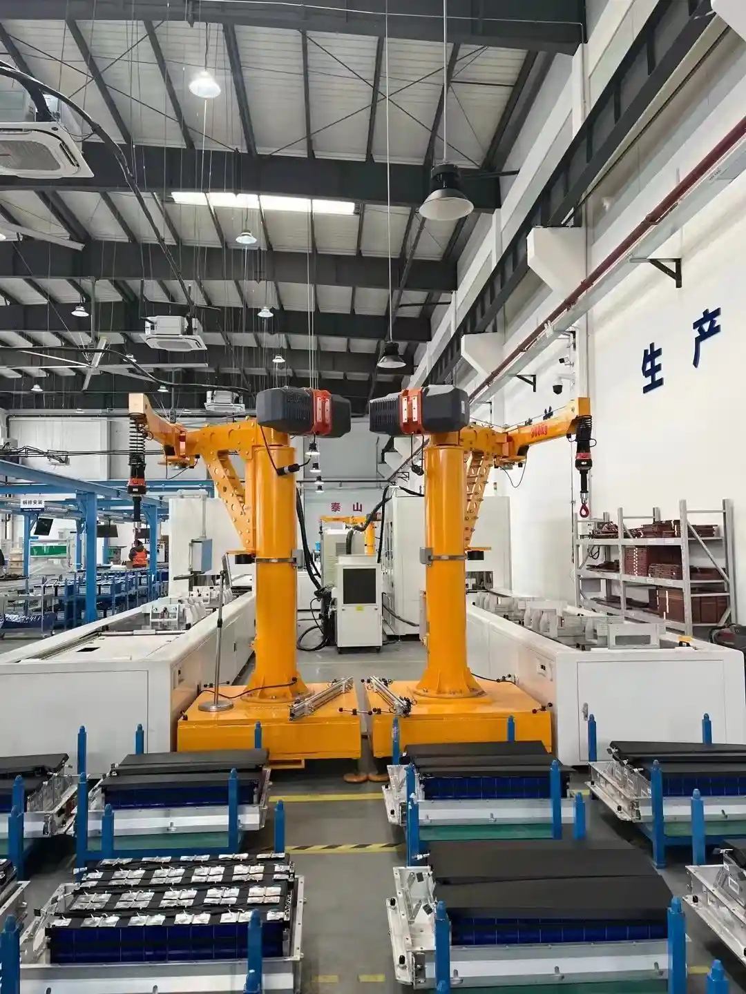 Automated assembly line producing Glass Manipulators